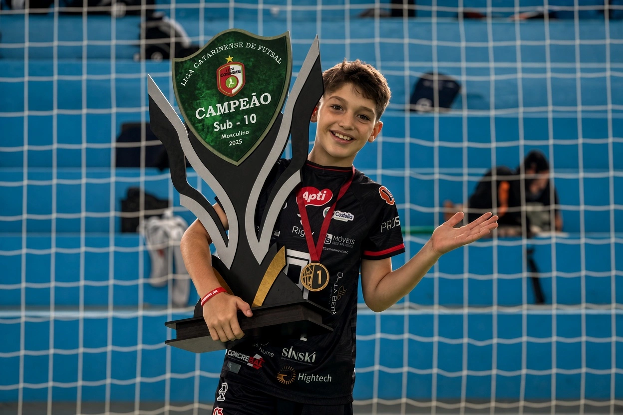 Campeão Liga Catarinense de Futsal